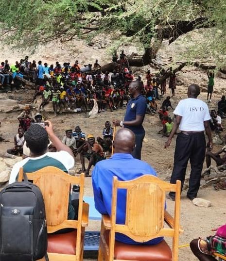 Community baraza under a tree